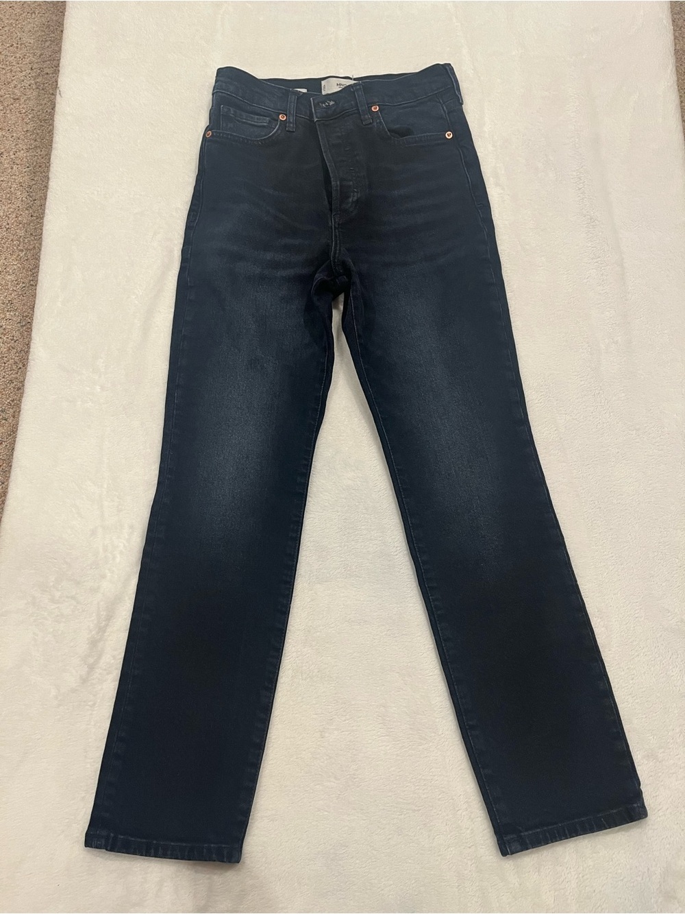 Mango MNG Denim "Gisele" Slim Straight Jeans - Size 4
